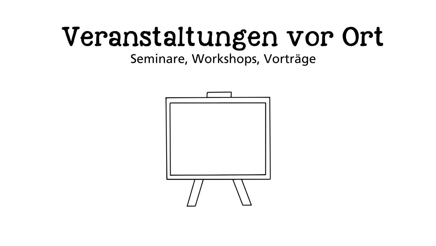 Veranstaltungen Präsenz Veranstaltungen Präsenz